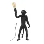 LAMPA STOŁOWA MONKEY NERO 26X34X55 cm